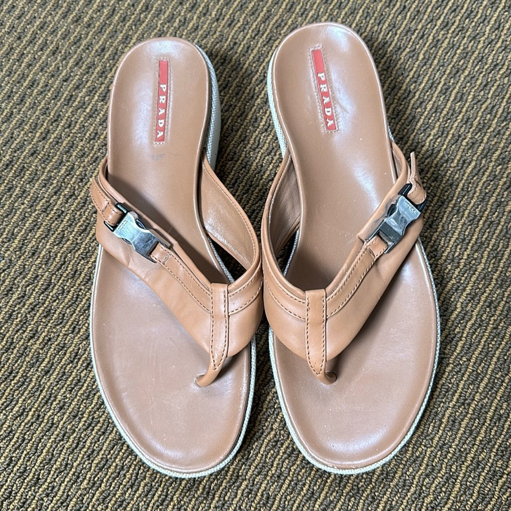 Prada Flip Flops